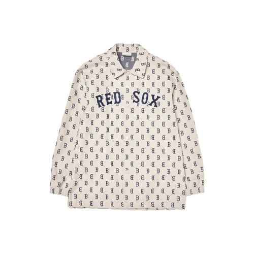 MLB Boston Red Sox Рубашка Унисекс Темный Кремовый