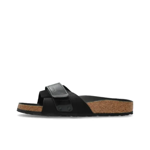 Birkenstock Oita Slip-on Устойчивый к истиранию Женские Черные Узкие