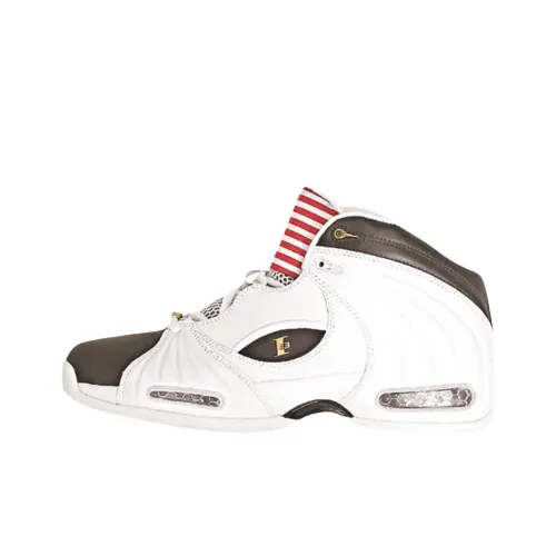 Reebok Question 2 MID Топ Винтажные Баскетбольные Кроссовки Унисекс Белый