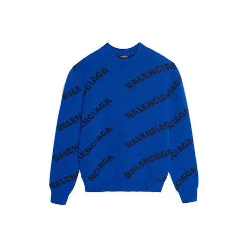 Balenciaga Мужские Синие Свитера