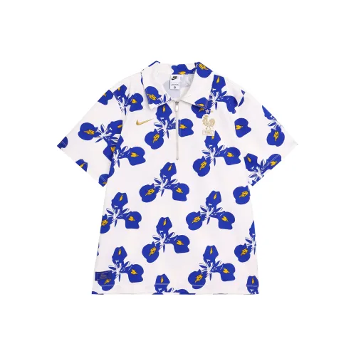 Nike Поло Мужское Белое Верх Клуб Золото