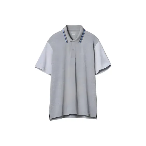 UNIQLO SS24 Поло Унисекс Небесный Серый