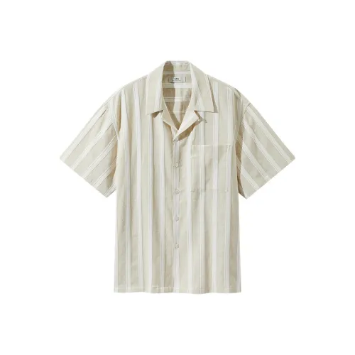 GXG Короткий рукав рубашка мужская хаки