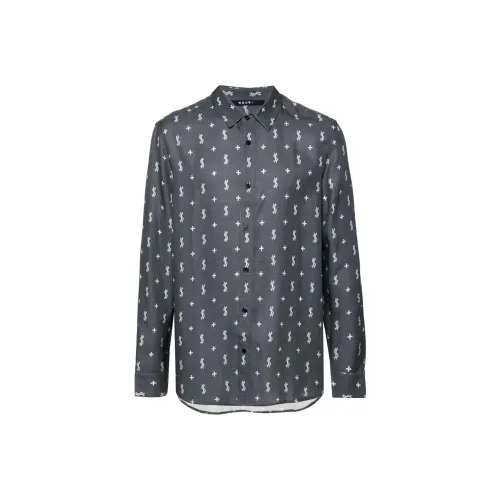 Ksubi Серый Мужские Рубашки