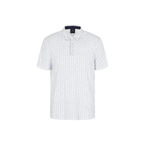 ARMANI EXCHANGEAE Мужское Поло Белое