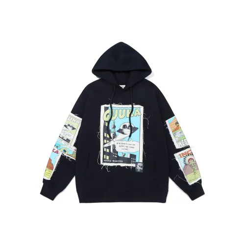 Guuka Черный Унисекс Свитшоты