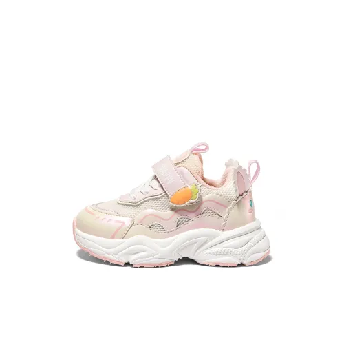 Snoffy Slip-resistant Shock Absorbers Низкий Топ Детские Лайфстайл Обувь Светло-розовый Детская Возраст 3-7 лет