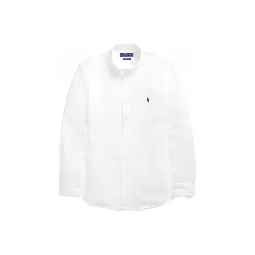 Polo Ralph Lauren Белые Мужские Рубашки