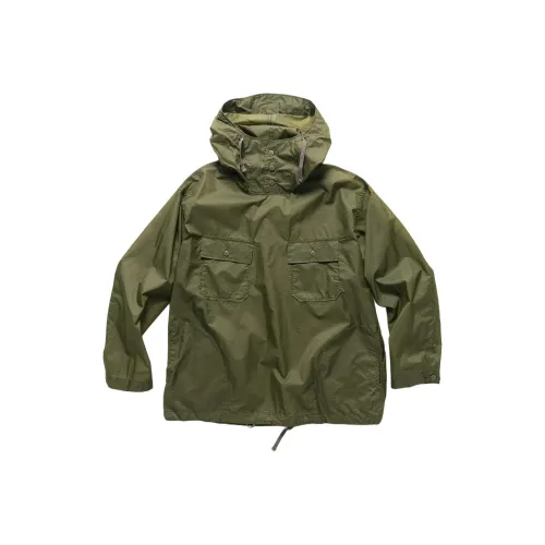 Engineered Garments Collaboration Оливковые Мужские Рубашки