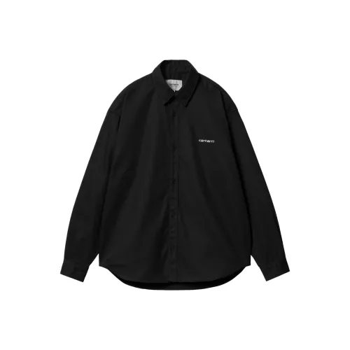 Carhartt WIP Module Script Рубашка Мужская Черная