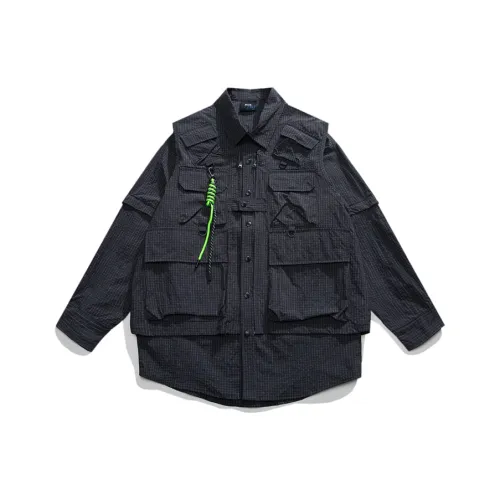 Black Late Унисекс Рубашки