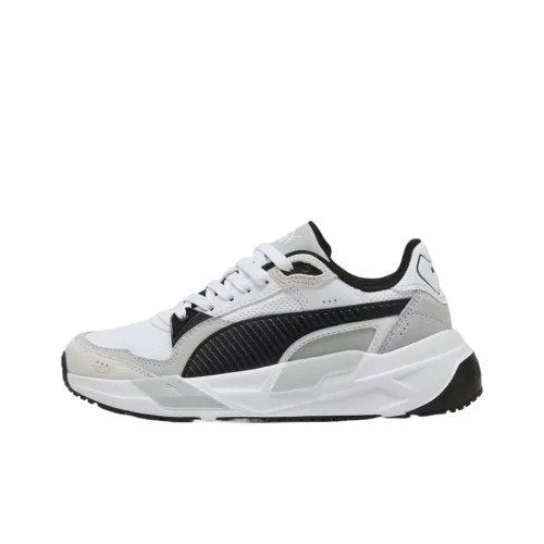 PUMA Trinity 2 Low Топ Детские Кроссовки для Тренировок Серый Белый Подростки