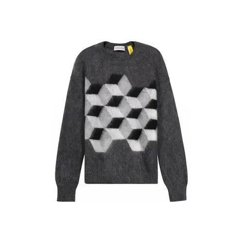 MONCLER Серые Мужские Свитера