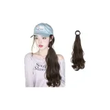 Silu В одном стиле Корейский Боковой Конский хвост [Светло-коричневый] Один Конский хвост