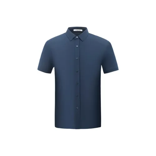 Francesco Totti Рубашка Мужская Темно-синяя