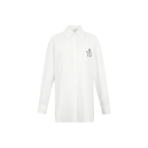 Valeria Obbaco Рубашка Унисекс Белый