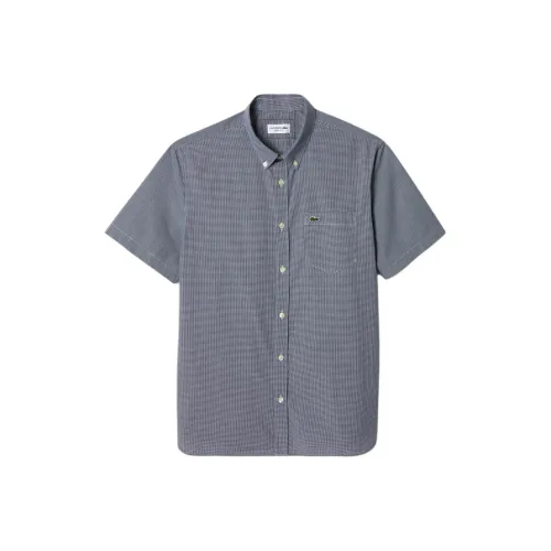 LACOSTE Рубашка Мужская Средняя Серая