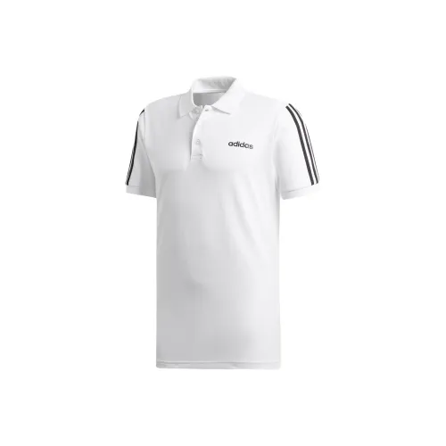 Adidas Белый Мужской Поло
