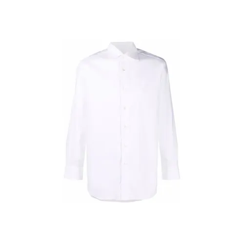 Brioni Белые Мужские Рубашки