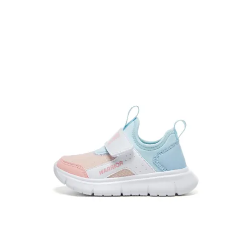 Warrior Детские беговые кроссовки Low Топ Синий Белый Розовый Kids