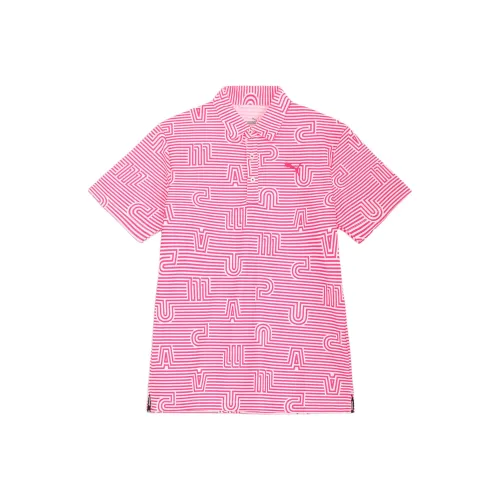 PUMA Golf Мужская Поло Розовая