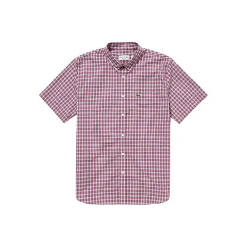 LACOSTE Collaboration Розовые Мужские Рубашки