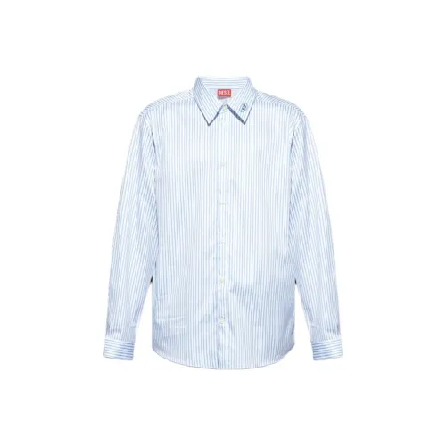 DIESEL Светло-синие Мужские Рубашки