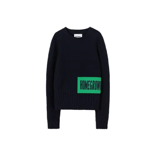 JIL SANDER Черные Мужские Свитера