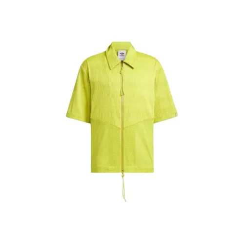 adidas originals Sftm Joint Series Темно-желтый, зеленый Унисекс Рубашки
