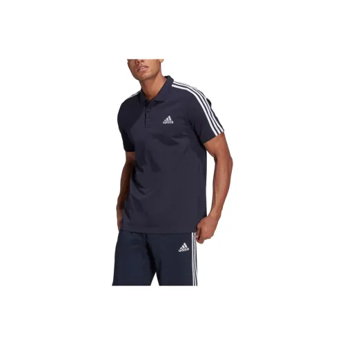 Adidas Поло Мужское Легенда Чернила Синий