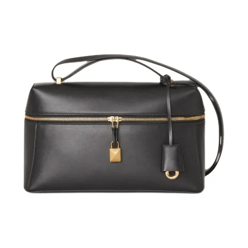 Loro Piana Extra Bag Телячья кожа Сумка через плечо Сумка на плечо Стандартная Женская Черная