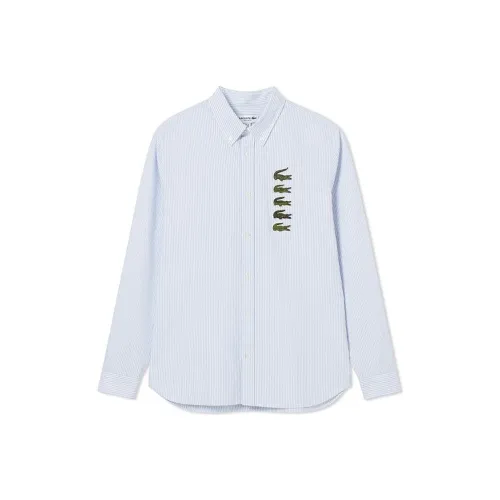 LACOSTE Белая унисекс рубашка