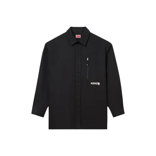KENZO Мужские Черные Рубашки