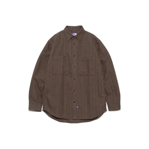 THE NORTH FACE PURPLE LABEL Рубашка Мужская Коричневая