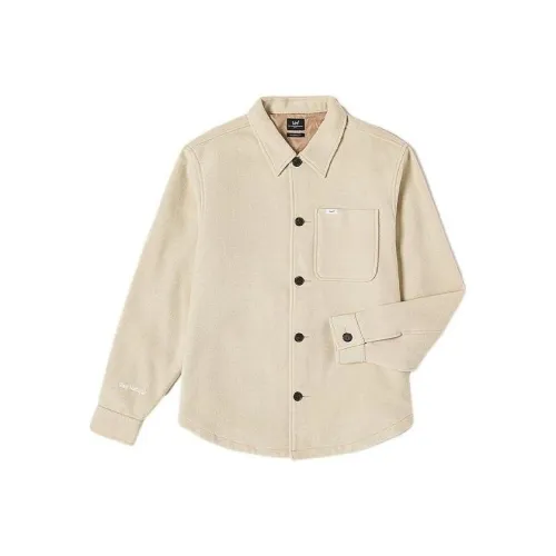 Мужская рубашка Lee co-branded, светлый хаки