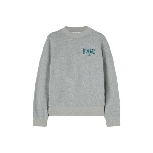PALM ANGELS Серый Мужской Свитшот