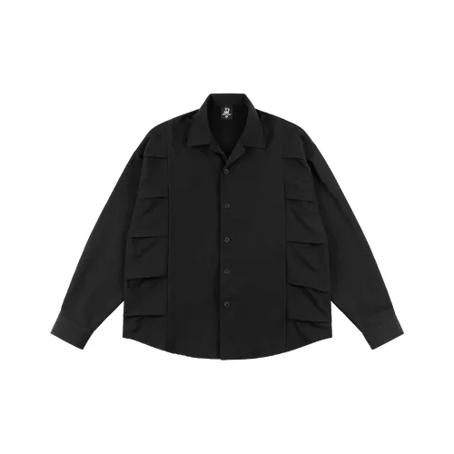 XINYINSU 24FW Рубашка Унисекс Черный