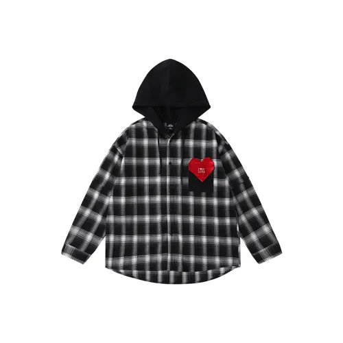 LAMLICKA Черная унисекс рубашка