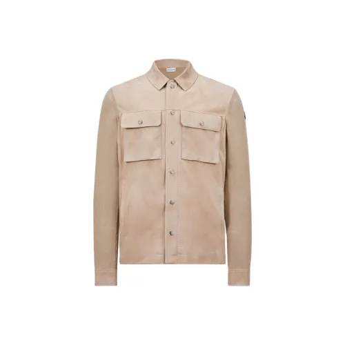 Moncler Бежевые Мужские Рубашки
