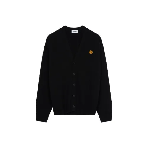 KENZO Classic Tiger Head Черные Мужские Свитера