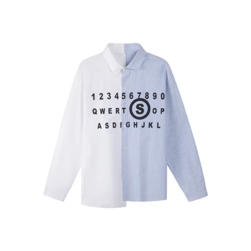 INXX Standby Рубашка Унисекс Синий Белый Многоцветный