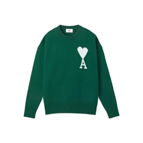 AMIPARIS Зеленый Унисекс Свитеры