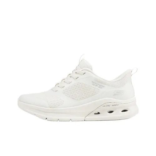 Skechers BOBS Sport Low Топ Кэжуал Женский Белый