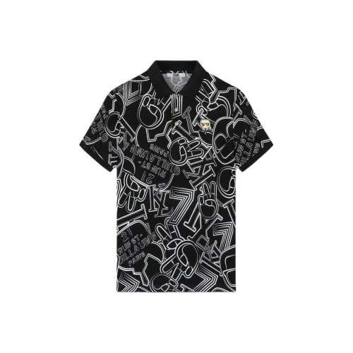 Поло Мужское KARL LAGERFELD Черное