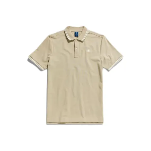 STAR RAW Khaki Мужская Поло