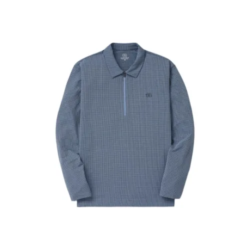 KOLON SPORT Light Blue Men's Polo