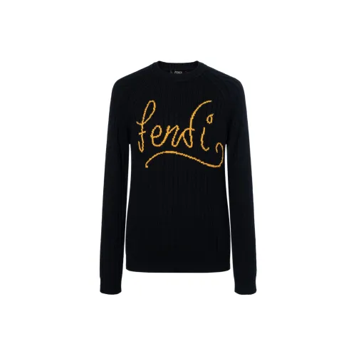 Fendi Черные Мужские Свитера