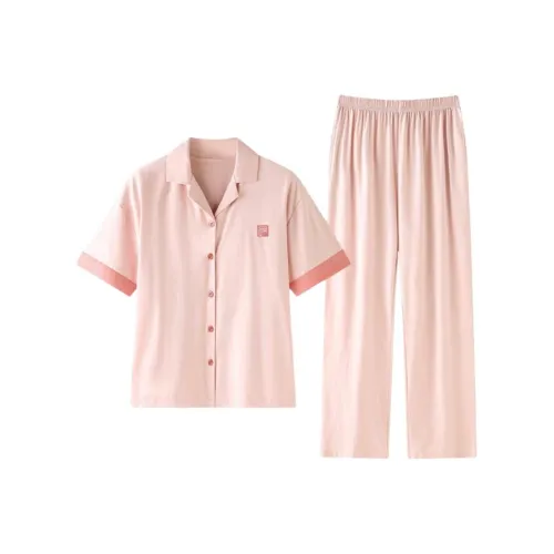 ZAO FU NIAO Пижамный комплект женский вишнево-розовый