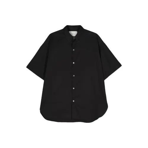 STUDIO NICHOLSON Рубашка Мужская Черная