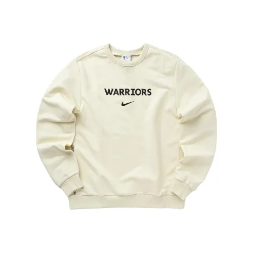 Nike x NBA Golden State Warriors Стандарт ISSUE Толстовка Мужской Кокосовое молоко